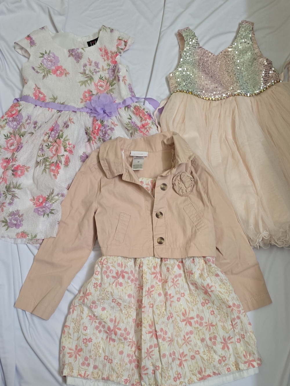 Girls 4T Sleeveless Dress Bundle